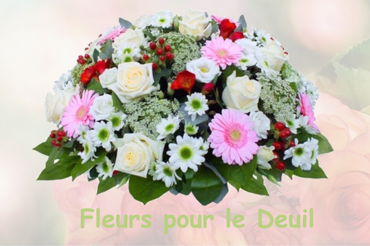 fleurs deuil BERRIAS-ET-CASTELJAU